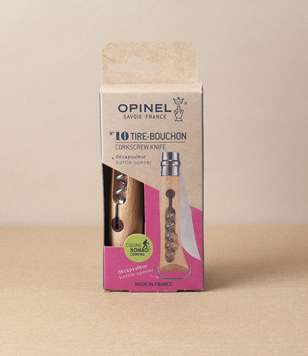 Opinel No.10 Corkscrew Knife
