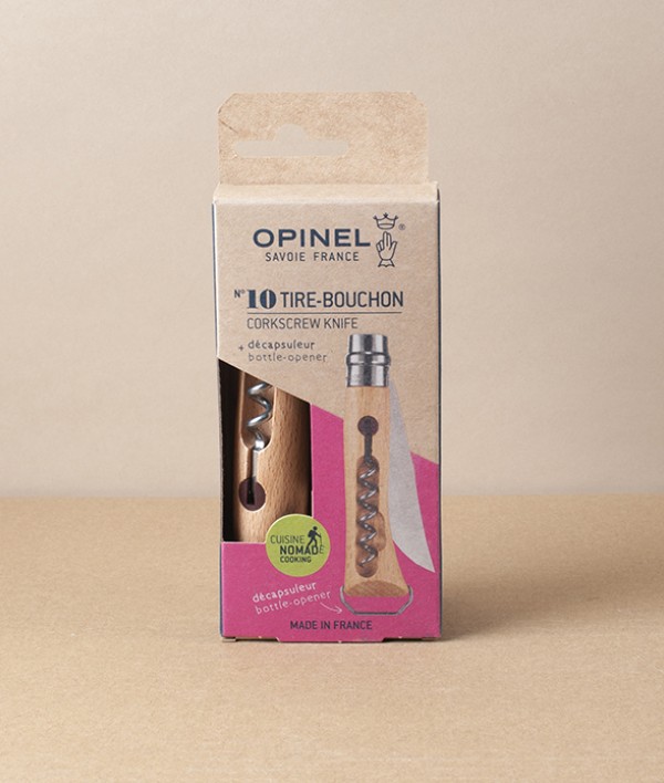 Opinel No.10 Corkscrew Knife