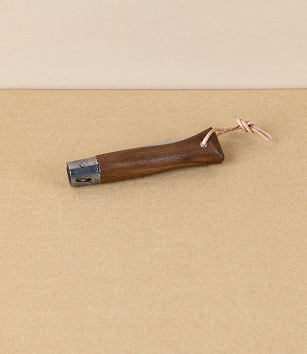 Opinel Neo6 Non-Locking Knife, Black Walnut
