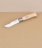 Opinel no.08 locking knife, stainless steel