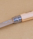Opinel no.08 locking knife, stainless steel