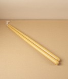 Organic Beeswax Hand-Dipped Candles, 16” Pair