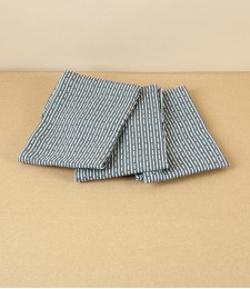Organic Cotton Kitchen Cloths, Pack of Three, Evening Grey