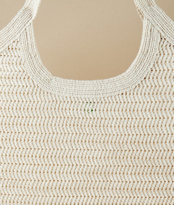 Organic Cotton Lace Market Bag