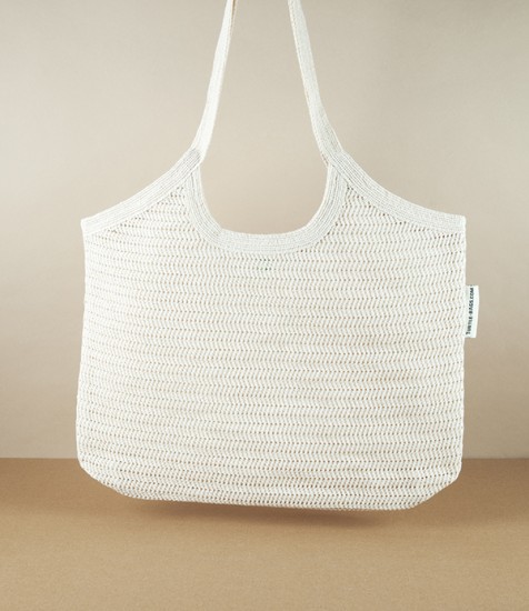 Organic Cotton Lace Market Bag