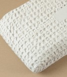 Organic Cotton Waffle Bathmat
