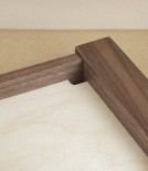 Oxfordshire wooden tray, walnut and birch ply