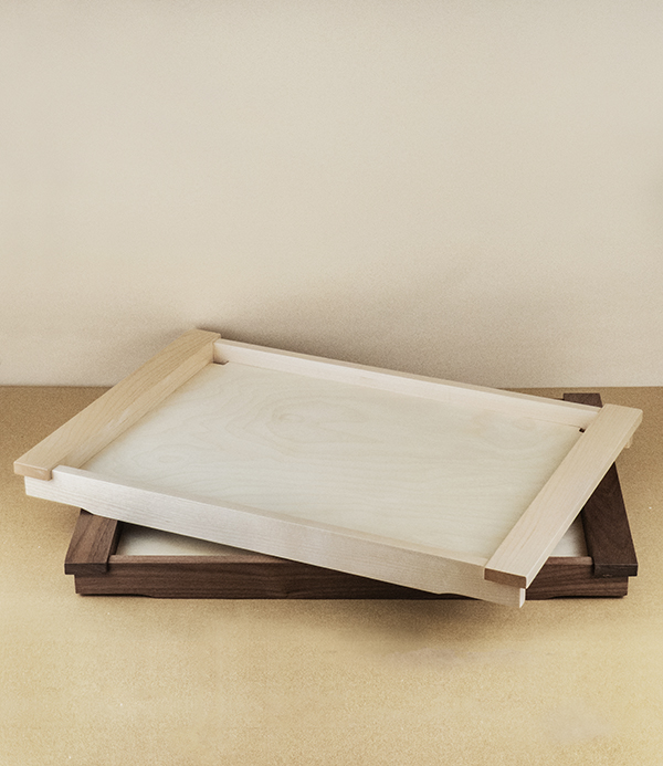 Oxfordshire wooden tray, maple and birch ply