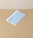 Taisei 'Pad Note' Pocket Notebook, Plain, Ice Blue