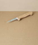 Spanish Carbon Steel Grafting Knife, Beechwood Handle