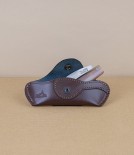 Leather case for Pallarès pocket knives