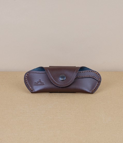 Leather case for Pallarès pocket knives