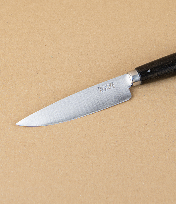 Pallarès Paring Knife with Ebony Handle, Stainless Steel, 10cm