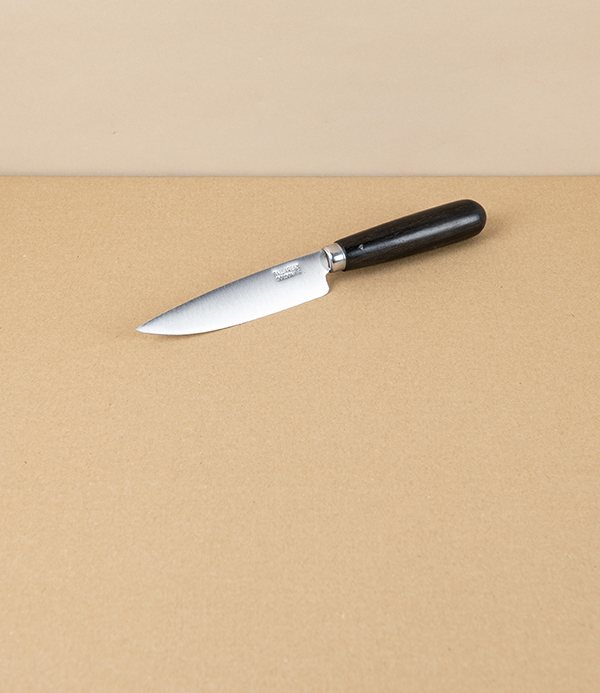 Pallarès Paring Knife with Ebony Handle, Stainless Steel, 10cm