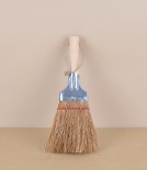 Japanese palm fibre brush, red binding