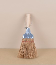 Japanese palm fibre brush, red binding