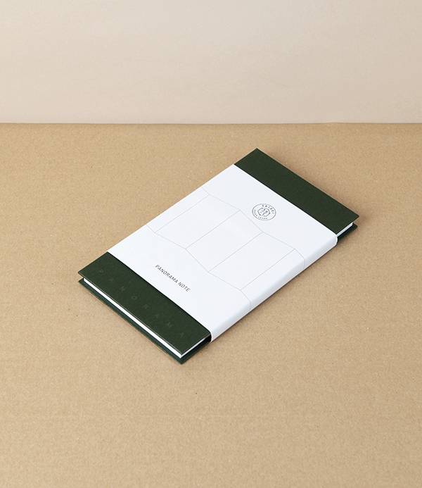Taisei Artist's Panorama Note, Green