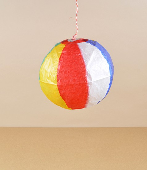 Japanese paper balloon, Beach ball