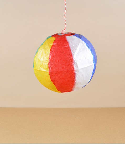 Japanese paper balloon, Beach ball