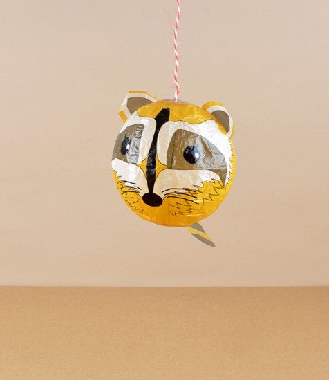 Japanese paper balloon, Raccoon