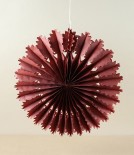 Paper Fan Decoration, Chestnut Oak