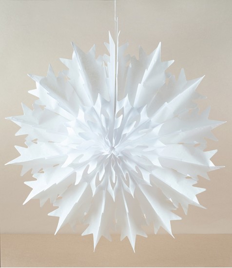 Paper Fan Decoration, Snowflake