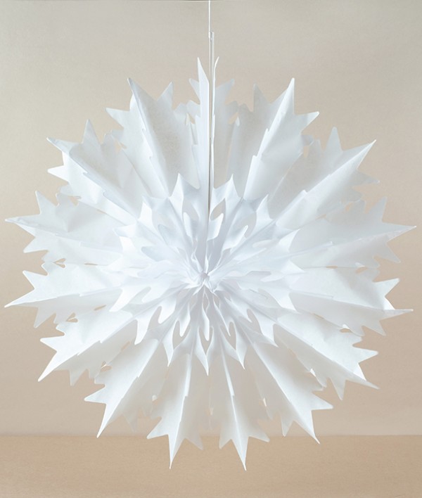 Paper Fan Decoration, Snowflake