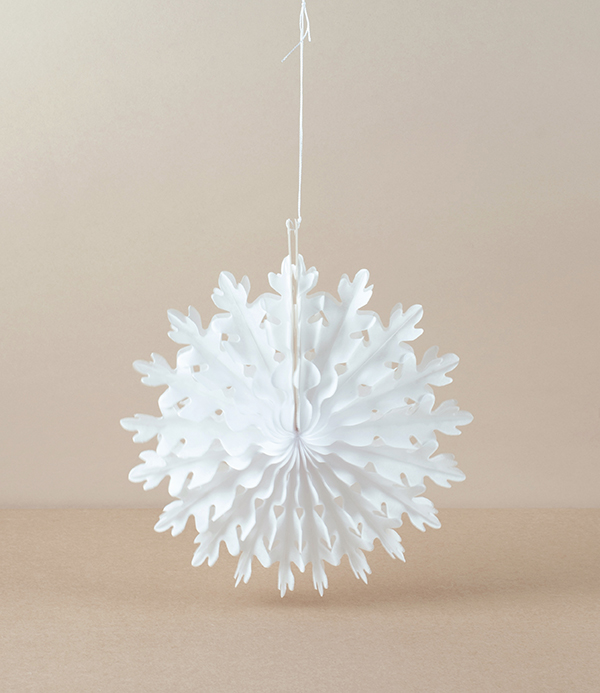 Paper Fan Decoration, Small Oak