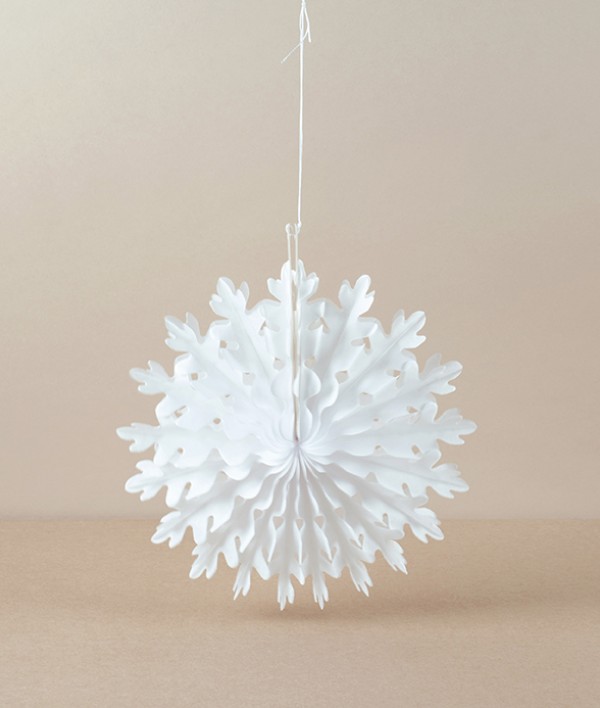 Paper Fan Decoration, Small Oak