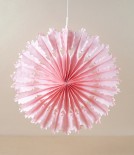 Paper Fan Decoration, Rose Oak