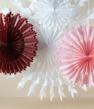 Paper Fan Decoration, Chestnut Oak