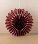 Paper Fan Decoration, Chestnut Oak