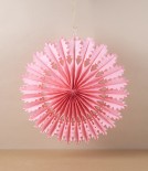 Paper Fan Decoration, Rose Oak