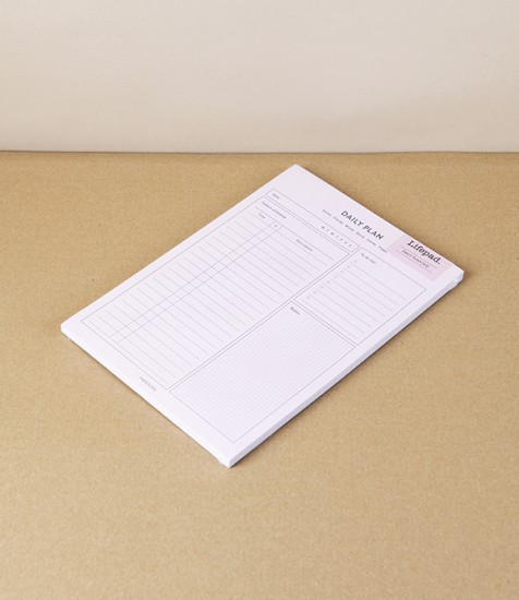 Paperian A5 Notepad Planner, Daily Layout
