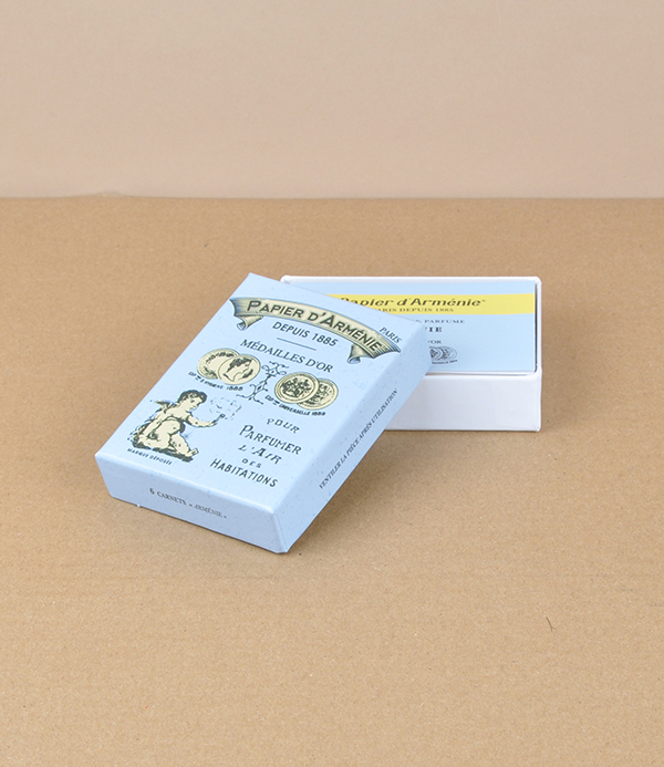 Papier d'Armenie, Armenie, box of 6