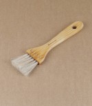 Pastry brush, birch & horse hair