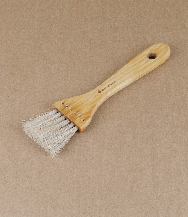 Pastry brush, birch & horse hair