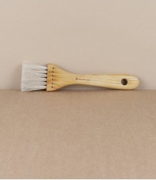Pastry brush, birch & horse hair