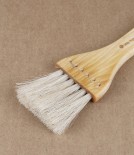 Pastry brush, birch & horse hair