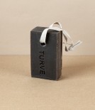Finnish 'Turve' Peat Skin Care Soap with Linen Ribbon