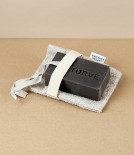 Finnish 'Turve' Peat Skin Care Soap with Linen Ribbon