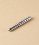 Penco Bullet Pocket Ballpoint Pen, Silver