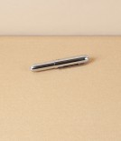 Penco Bullet Pocket Ballpoint Pen, Silver