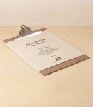 Penco Bronze Clipboard, A4