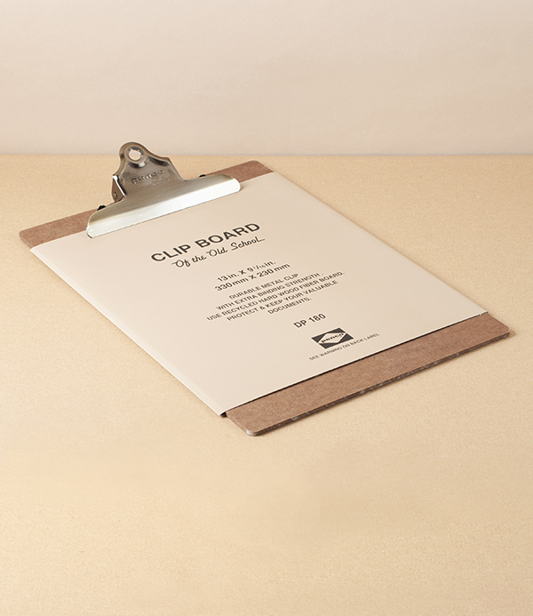 Penco Bronze Clipboard, A4