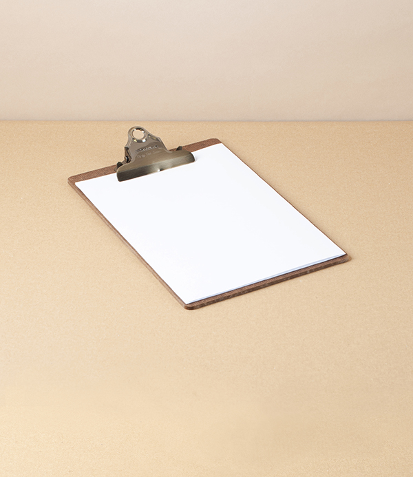 Penco Bronze Clipboard, A5