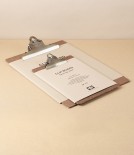Penco Bronze Clipboard, A5