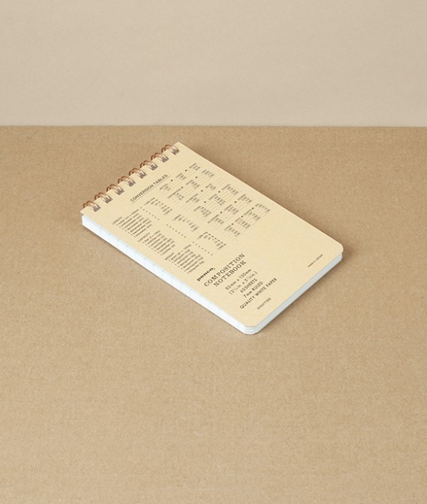 Penco Ring-Bound Composition Notepad, Natural