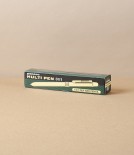Hightide Penco Multi Pen & Pencil, Three in One, Silver