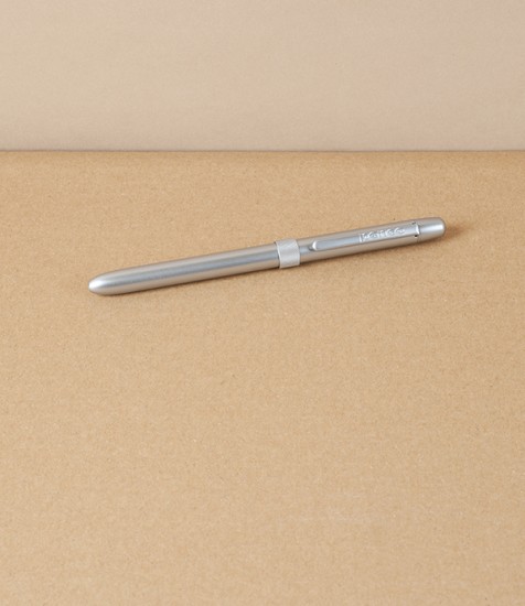 Hightide Penco Multi Pen & Pencil, Three in One, Silver